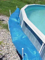liquid pool solar blanket