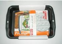 Roasting pan with one glove