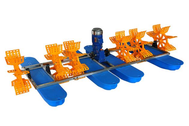 Six-Impeller paddle wheel aerator