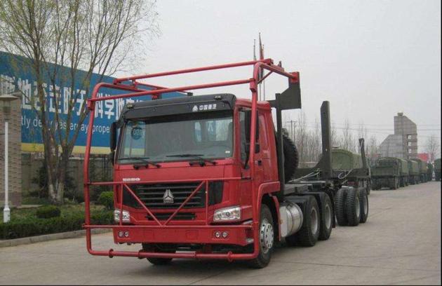 LOG WOOD TRANSPORTATION SINOTRUK
