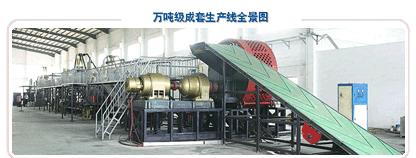 waste tire recycling machinery