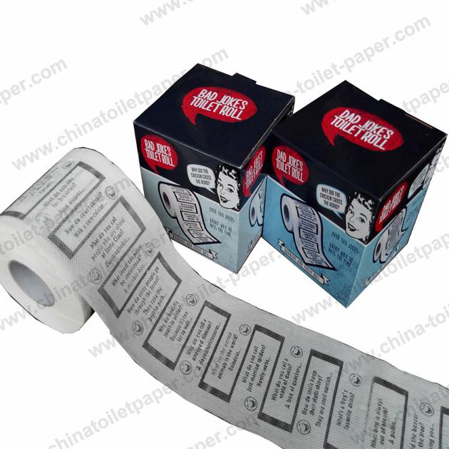 Custom Printed Toilet Paper