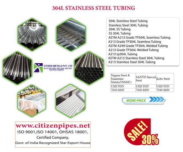 304L stainless steel Tubing