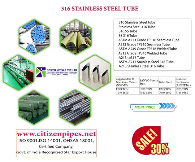 316 stainless steel Tube