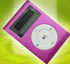 MP3 player with srceen