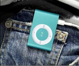 MP3 player in Ipod shuffle style