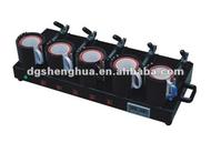 Five mug heat transfer printing machine CY-BJE