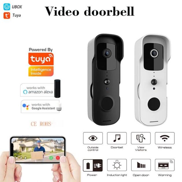 Tuya V20 V30 Waterproof 1080P HD Real Time Smart Wireless Wifi Video Doorbell | SKU: IL-HG-SS-DB2107