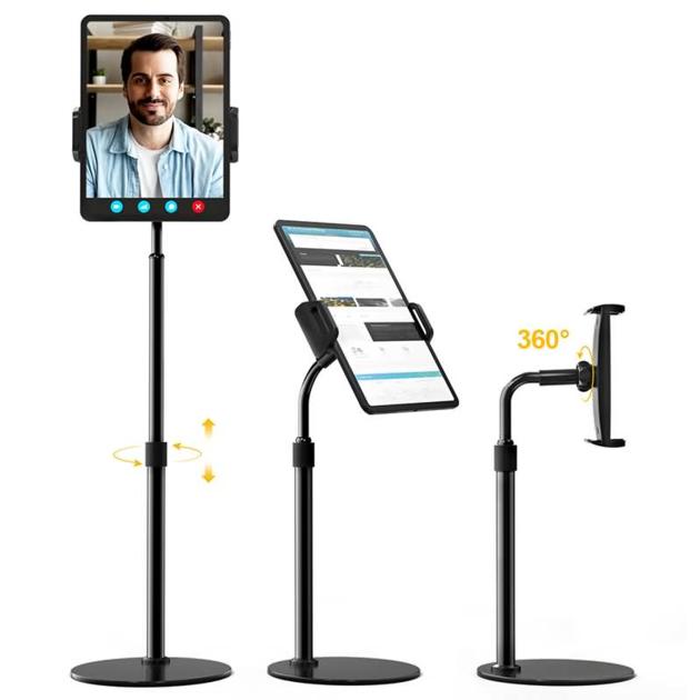Adjustable Height Universal Bracket Metal Desktop Phone Holder Tablet Stand | SKU: IL-MP-SH21072801
