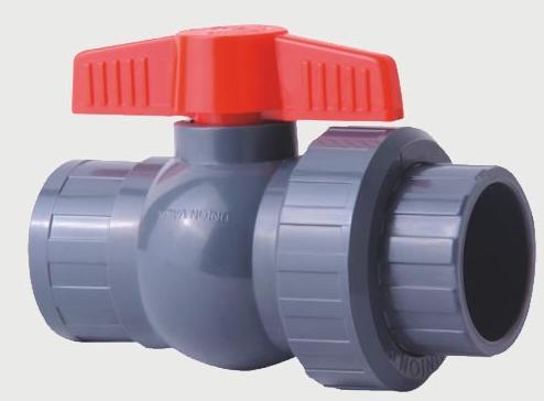 0PVC UNION BALL VALVE