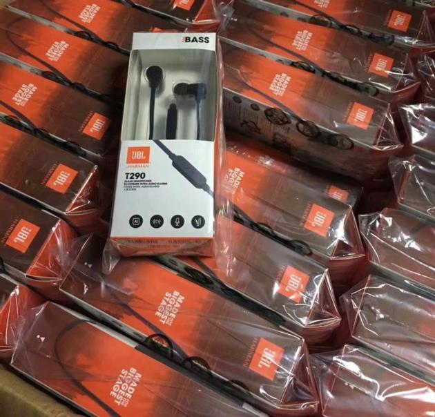 Original JBL earphone T290 retail headphone from citigroup