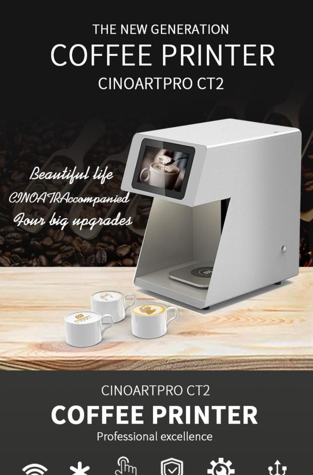 CINOART PRO CT2 Coffee Printer