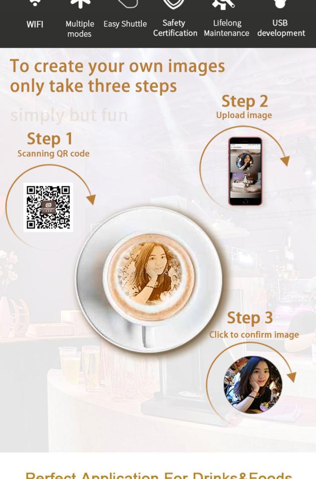 CINOART PRO CT2 Coffee Printer