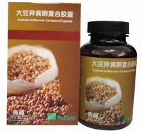 Soybean isoflavones compound capsule