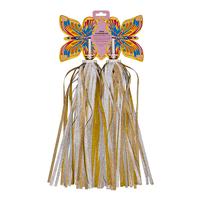 (CK-1387) Streamers / Color : Silver , Yellow
