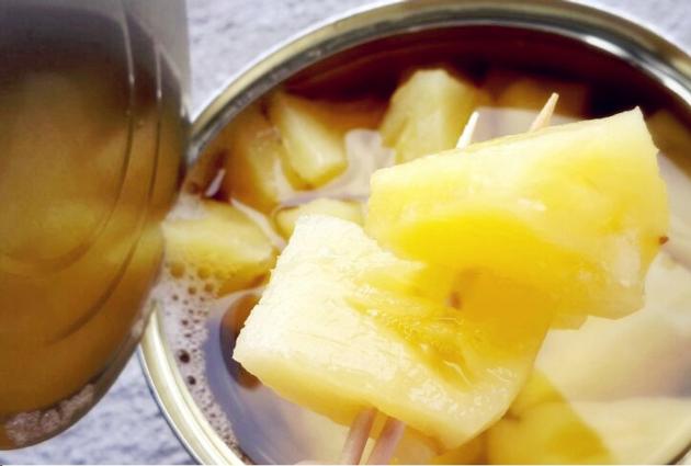 Canned Pineapple Chunks in Syrup,Nature food