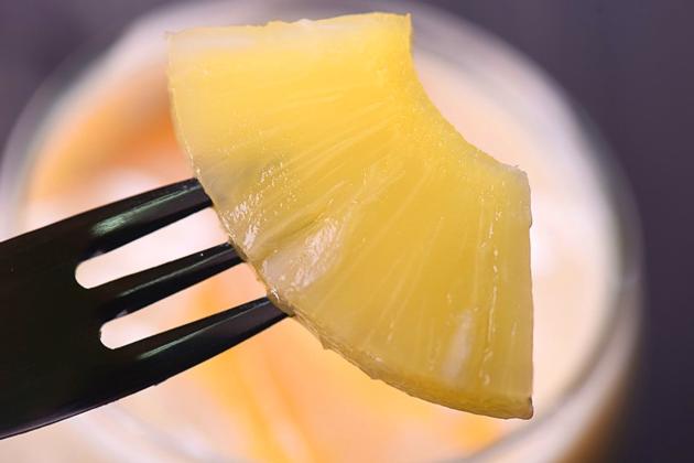Green Food, Canned Pineapple Tidbits in Syrup