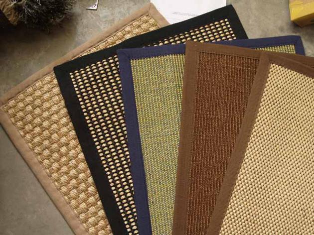Nature Latex backing woven high quality sisal carpet,sisal rug,