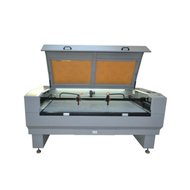double Laser heads co2 laser cutting machine,laser engraving machine 1810/150W