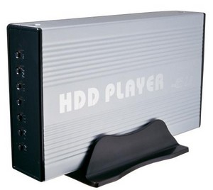 3.5DivX Hard disk player,Media Hdd player support 750GB for large store and cheapest price