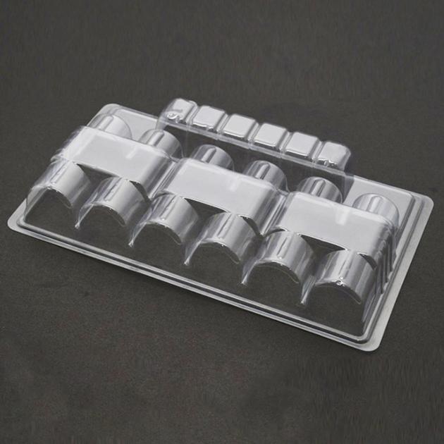 custom disposable clear plastic medical plastic vials tray