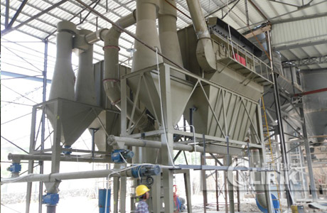 Coarse powder grinding mill