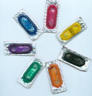 Condoms - Color condom with Flavor