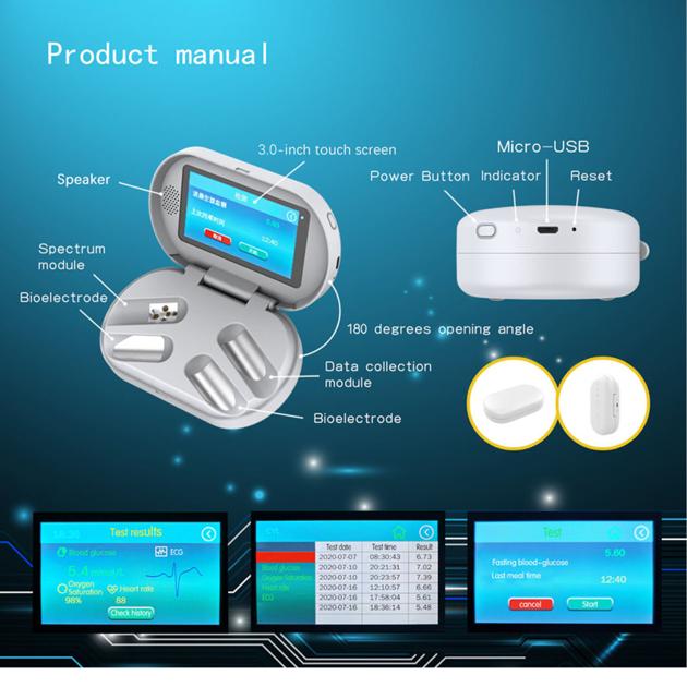 Portable Digital LCD Display No Test