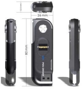 fingerprint usb memory disk