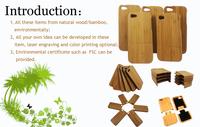 New FASHION Natural Carbonized Bamboo Walnut Wood Wooden Case For Samsung Galaxy S4 i9500