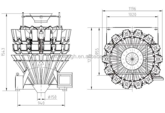 Hot Sales Multihead Weigher For Stick