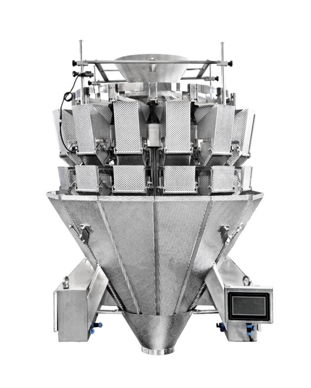 Economic 10 head multihead noodle weigher weighing for noodles rice noodles packaging machine with 2