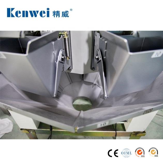 Multifunctional 14 Heads Multihead Hardware Weigher