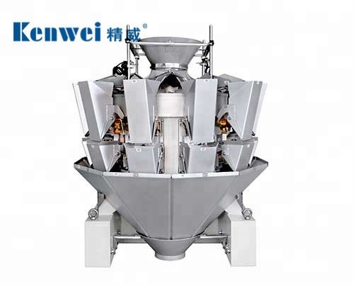 Multifunctional 14 heads multihead hardware weigher