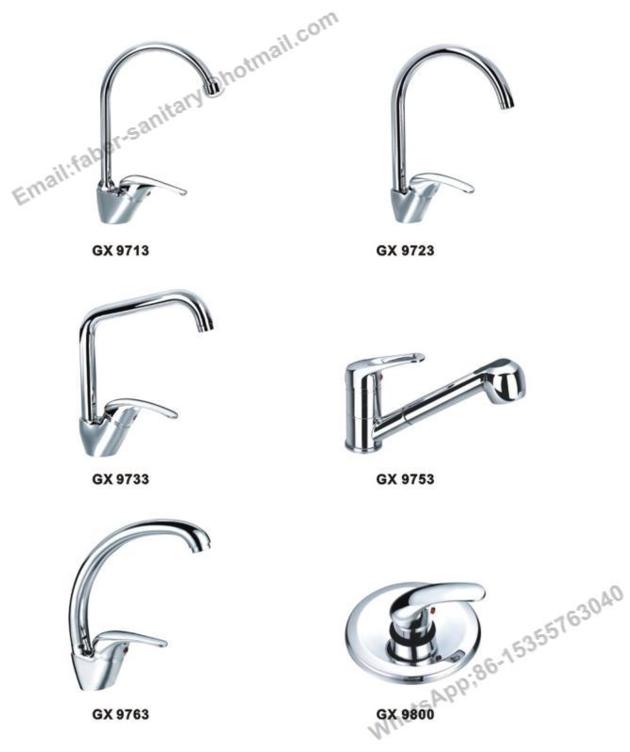 single handle deck mounted kitchen faucet 