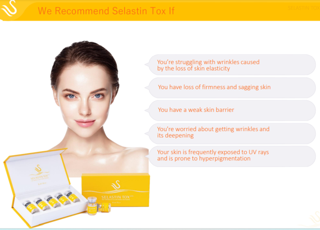 SELASTIN TOX Anti Wrinkle And Glutathione