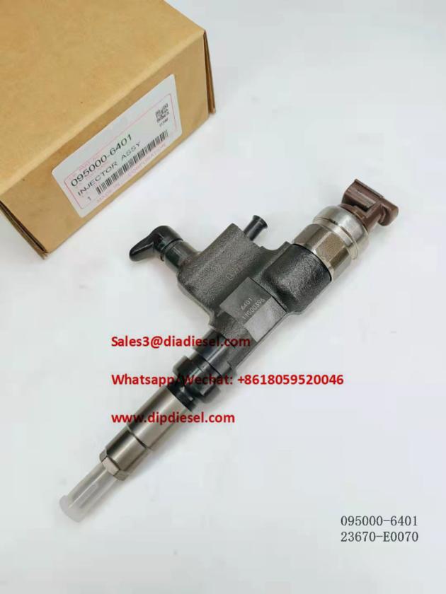 Common Rail Injector 095000-6401 for Hino 23670-E0070