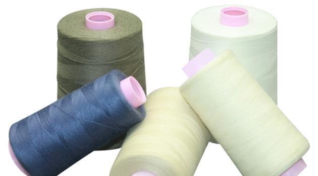 100% POLYESTER SPUN YARN/RAW WHITE THREAD
