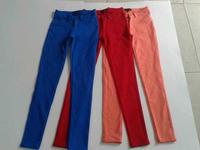 China apparel inventory wholesaler offer girl's skinny inventory