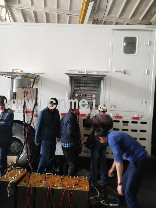 500kV Mobile Lab for CT/VT measurement test
