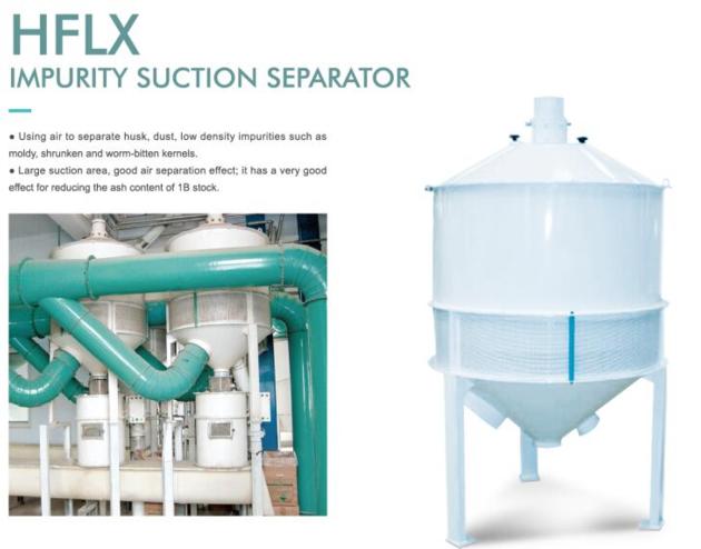 HFLX impurity suction separator
