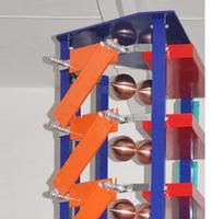 Automatic lightning impact test measurement system