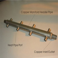 heat pipe,heating pipe,solar energy,solar power,U-SF001