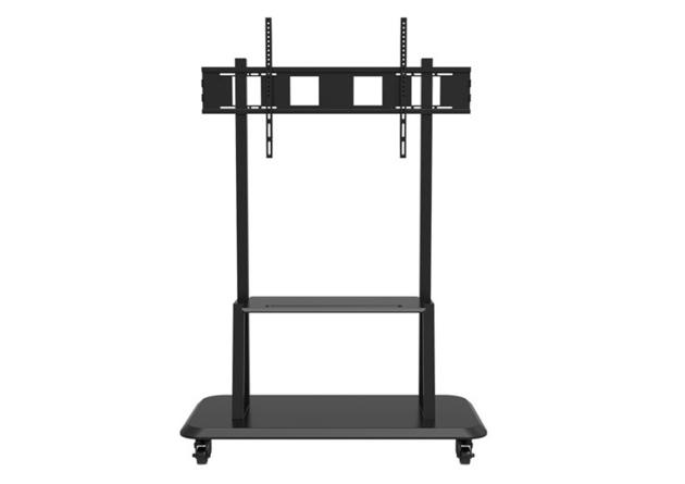 LARGE SCREEN STEEL TV CART