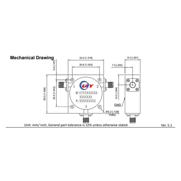 VHF UHF 200 1875MHz RF Coaxial