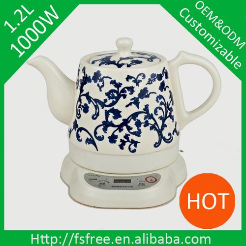 1.0L ceramic kettle home appliance electric kettle