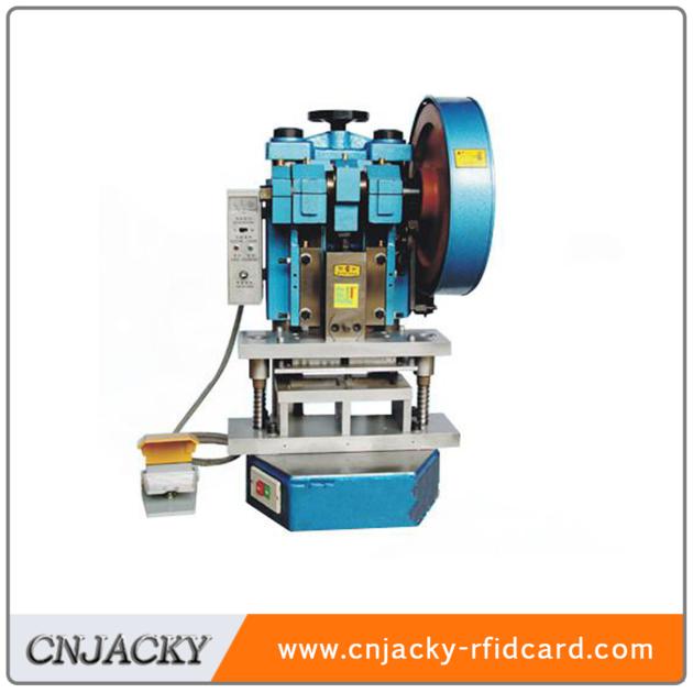 High-efficiency Two Dies Dual-card Punching Machine for Plastic Card