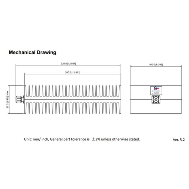 Dummy Load DC 3GHz RF Coaxial