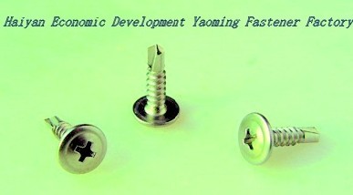 cross recessed pan head self drilling screw