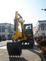 small scale excavator, mini-excavator
